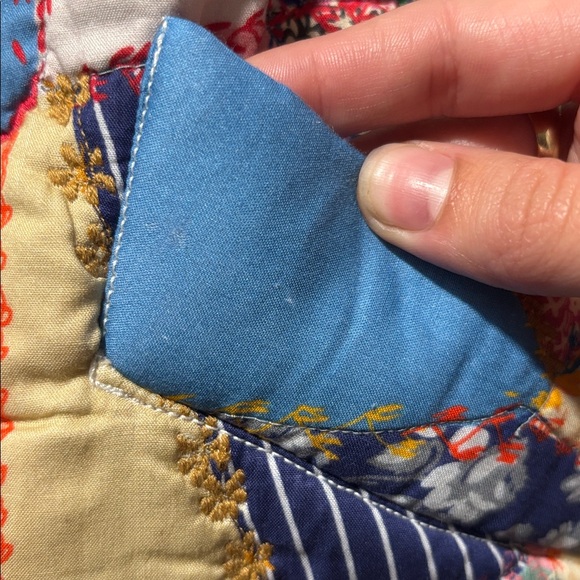 Sezane Multicolor Patchwork Jacket - Picture 8 of 16